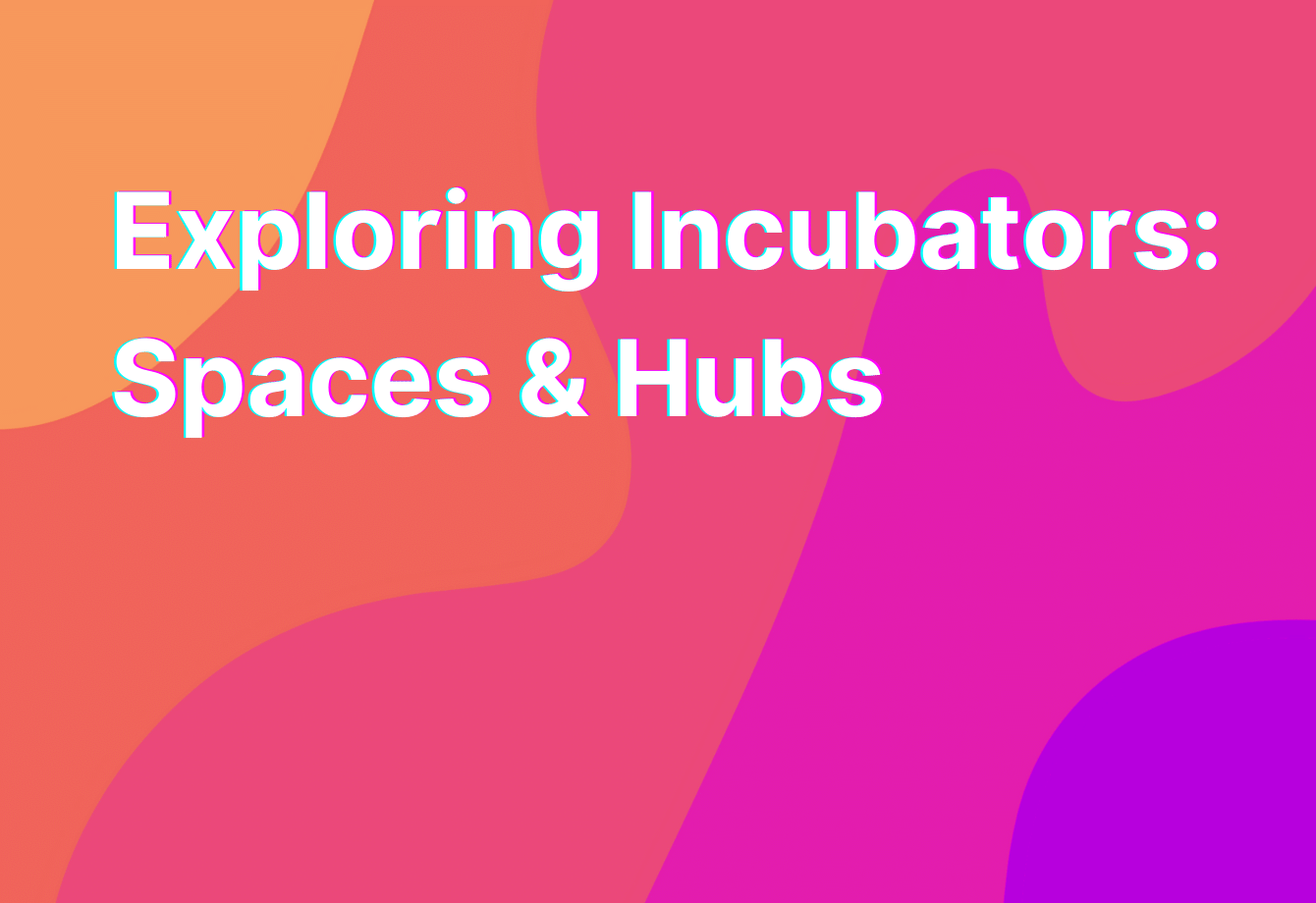 Exploring Incubators Spaces & Hubs