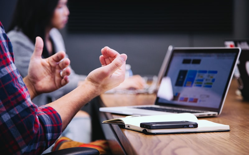 Employee developing skills through virtual training program