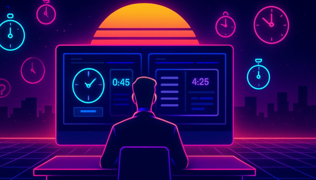 Employer comparing Hubstaff alternatives for tracking a remote team on side-by-side screens